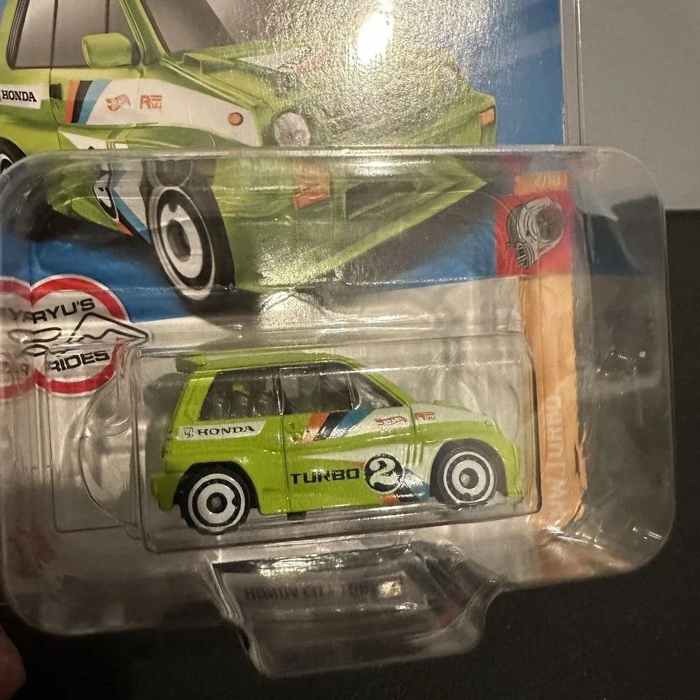Hot Wheels Honda City Turbo II Lot Of 4 ZAMAC JDM Variations w/ Protector Case A